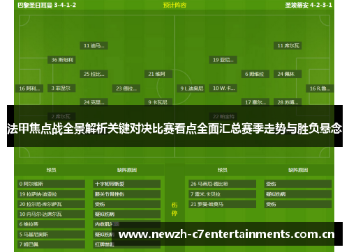 法甲焦点战全景解析关键对决比赛看点全面汇总赛季走势与胜负悬念